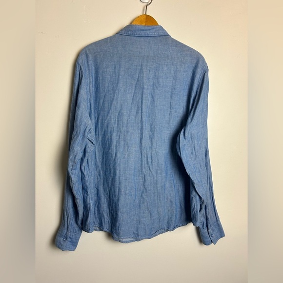 Riders by Lee XL old money Button-Up Shirt Gauze Classic Timeless Basic wardrobe - Picture 2 of 16